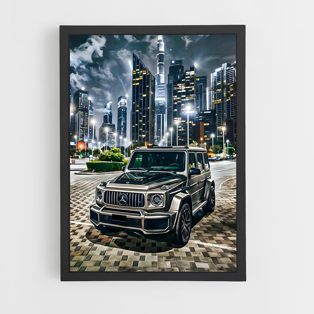Poster Urban G-Wagon – affiche Mercedes (vue 2)
